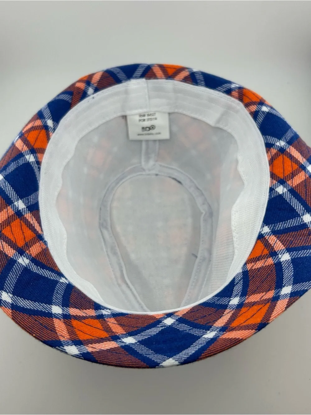 New York Mets 2016 Plaid Fedora Hat BDA Orange Blue Gulf Citi Field SGA MLB